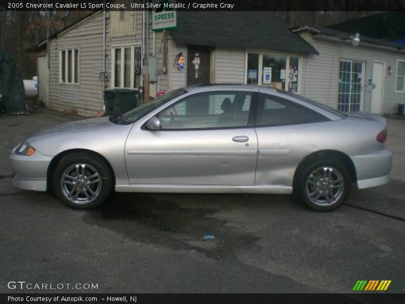 Ultra Silver Metallic / Graphite Gray 2005 Chevrolet Cavalier LS Sport Coupe