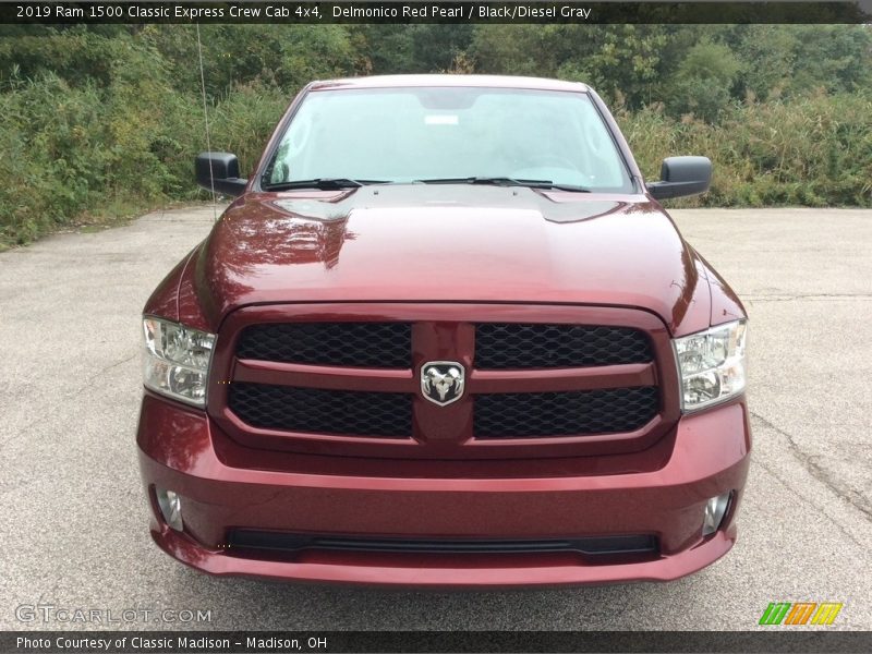 Delmonico Red Pearl / Black/Diesel Gray 2019 Ram 1500 Classic Express Crew Cab 4x4