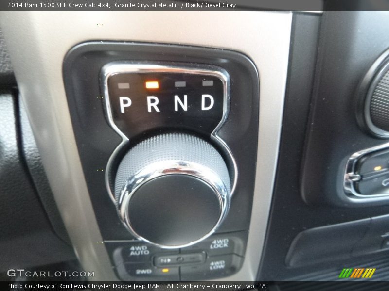 Granite Crystal Metallic / Black/Diesel Gray 2014 Ram 1500 SLT Crew Cab 4x4