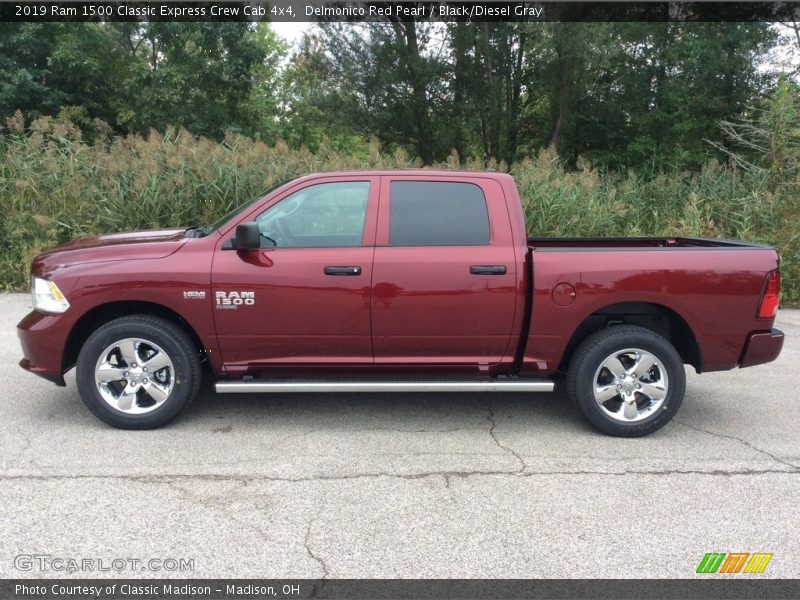  2019 1500 Classic Express Crew Cab 4x4 Delmonico Red Pearl