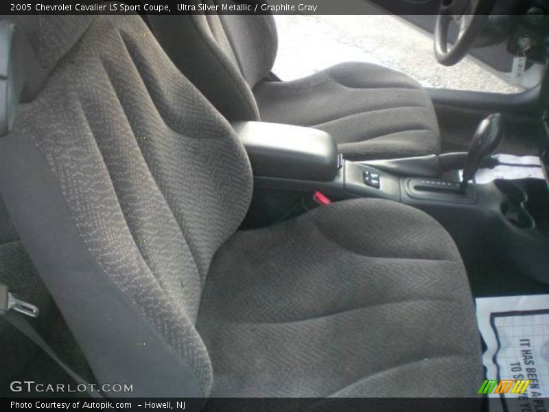 Ultra Silver Metallic / Graphite Gray 2005 Chevrolet Cavalier LS Sport Coupe