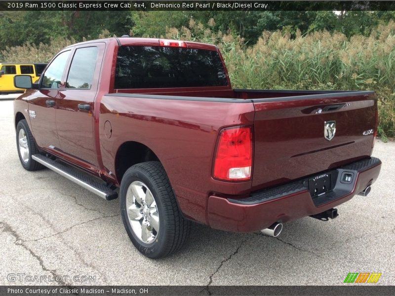 Delmonico Red Pearl / Black/Diesel Gray 2019 Ram 1500 Classic Express Crew Cab 4x4