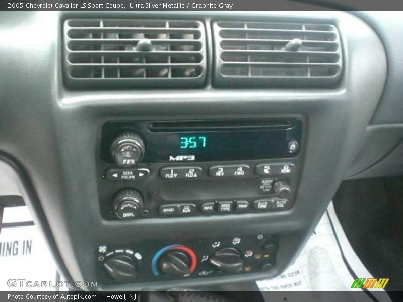 Ultra Silver Metallic / Graphite Gray 2005 Chevrolet Cavalier LS Sport Coupe