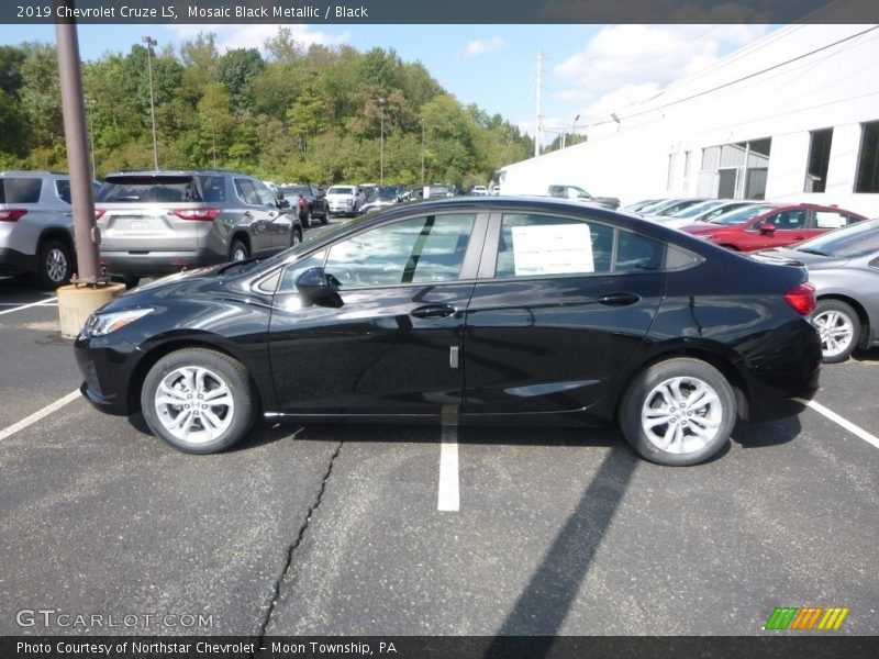 Mosaic Black Metallic / Black 2019 Chevrolet Cruze LS