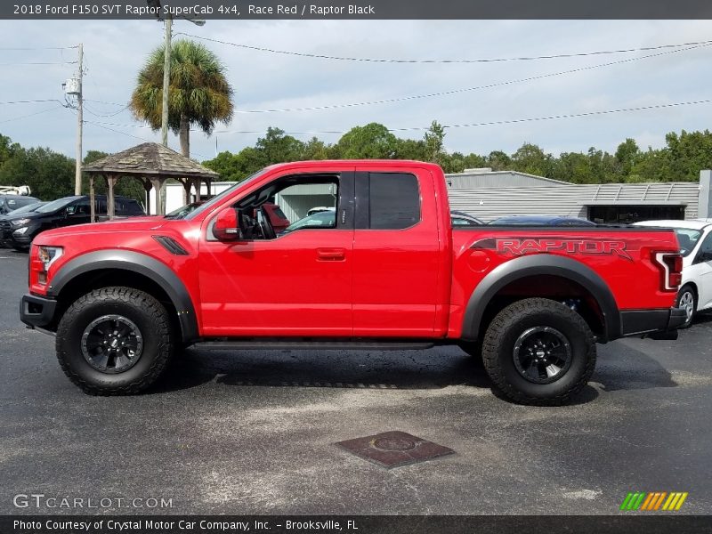  2018 F150 SVT Raptor SuperCab 4x4 Race Red