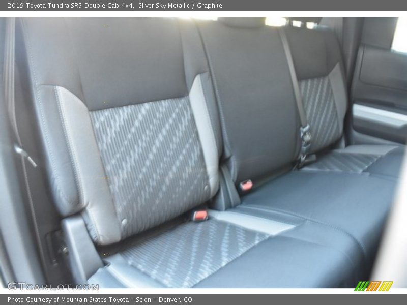 Silver Sky Metallic / Graphite 2019 Toyota Tundra SR5 Double Cab 4x4
