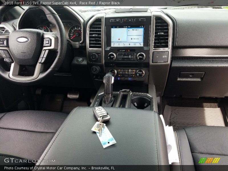 Dashboard of 2018 F150 SVT Raptor SuperCab 4x4