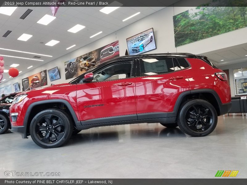  2019 Compass Altitude 4x4 Red-Line Pearl
