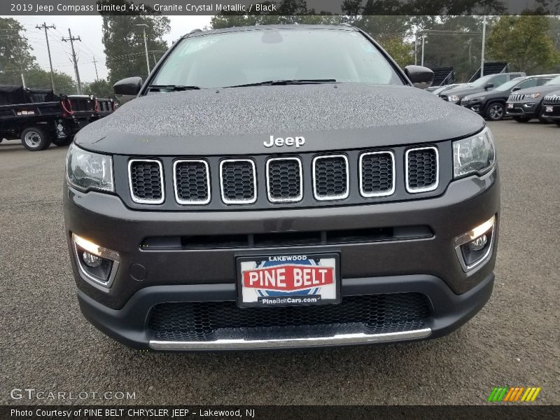 Granite Crystal Metallic / Black 2019 Jeep Compass Limited 4x4