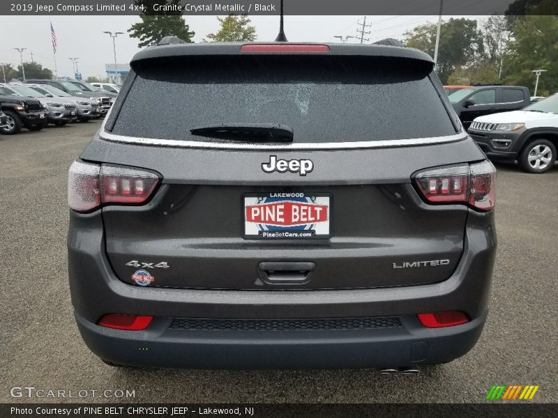 Granite Crystal Metallic / Black 2019 Jeep Compass Limited 4x4