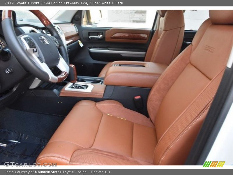 Super White / Black 2019 Toyota Tundra 1794 Edition CrewMax 4x4