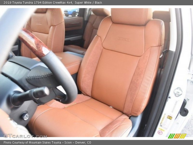 Super White / Black 2019 Toyota Tundra 1794 Edition CrewMax 4x4