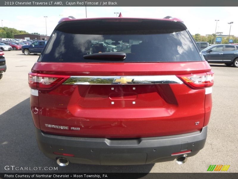 Cajun Red Tintcoat / Jet Black 2019 Chevrolet Traverse LT AWD