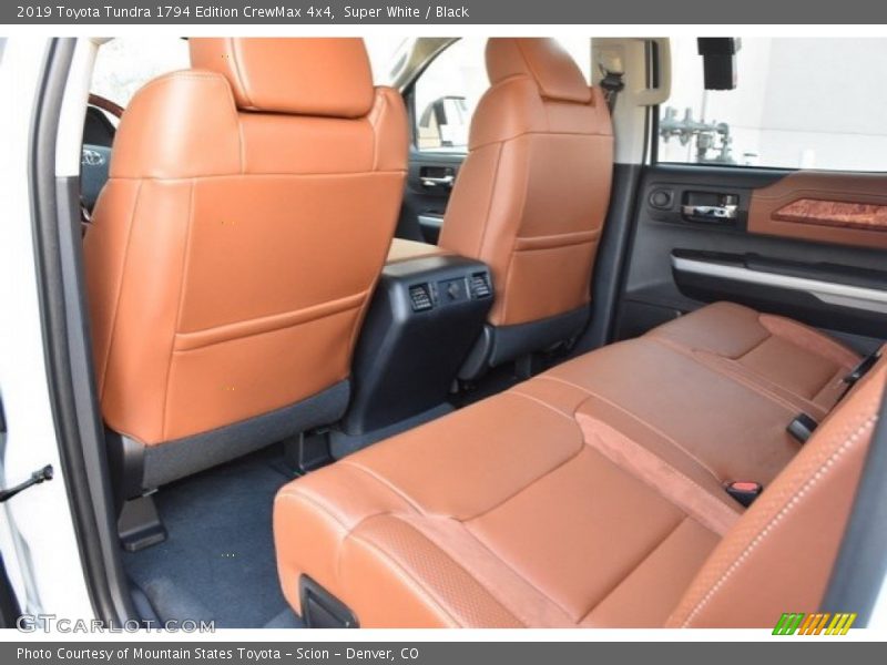 Super White / Black 2019 Toyota Tundra 1794 Edition CrewMax 4x4