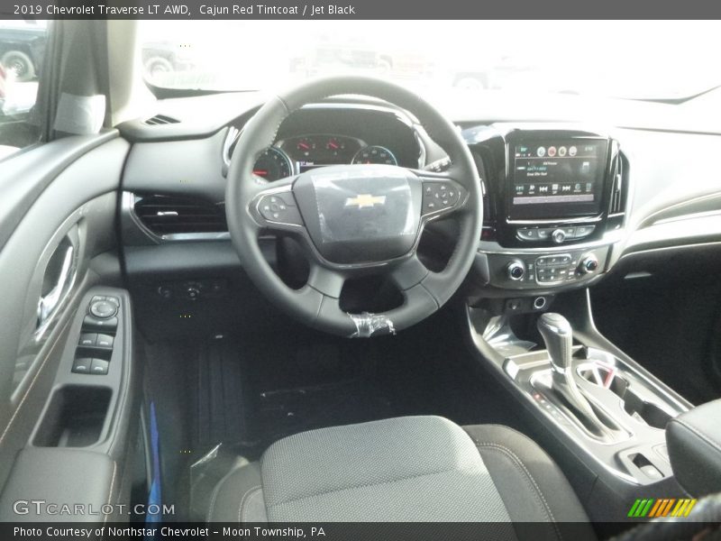 Cajun Red Tintcoat / Jet Black 2019 Chevrolet Traverse LT AWD