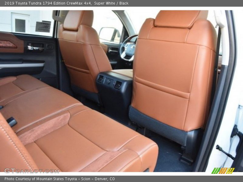 Super White / Black 2019 Toyota Tundra 1794 Edition CrewMax 4x4