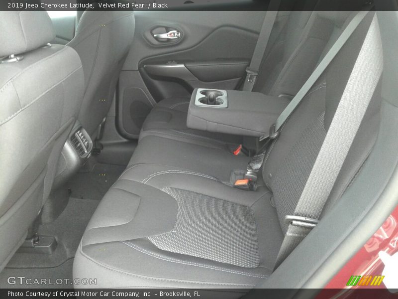 Velvet Red Pearl / Black 2019 Jeep Cherokee Latitude