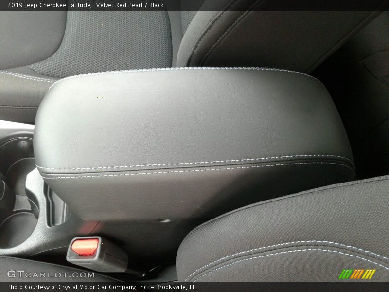 Velvet Red Pearl / Black 2019 Jeep Cherokee Latitude