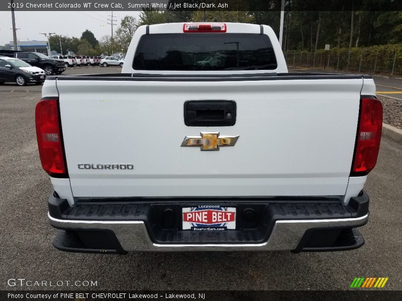 Summit White / Jet Black/Dark Ash 2019 Chevrolet Colorado WT Crew Cab
