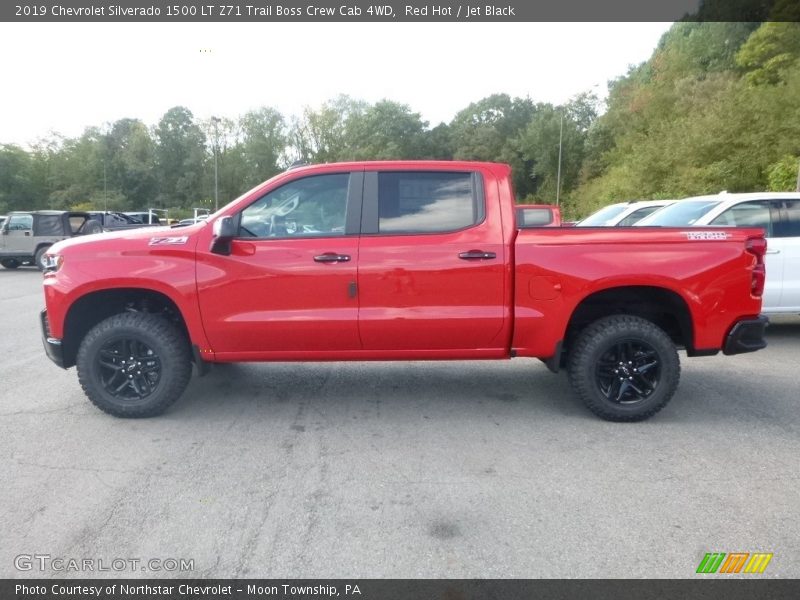  2019 Silverado 1500 LT Z71 Trail Boss Crew Cab 4WD Red Hot