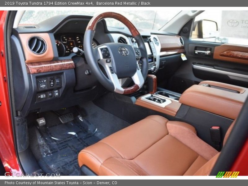 Barcelona Red Metallic / Black 2019 Toyota Tundra 1794 Edition CrewMax 4x4