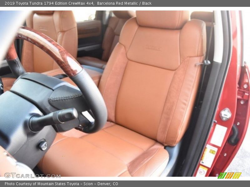 Barcelona Red Metallic / Black 2019 Toyota Tundra 1794 Edition CrewMax 4x4