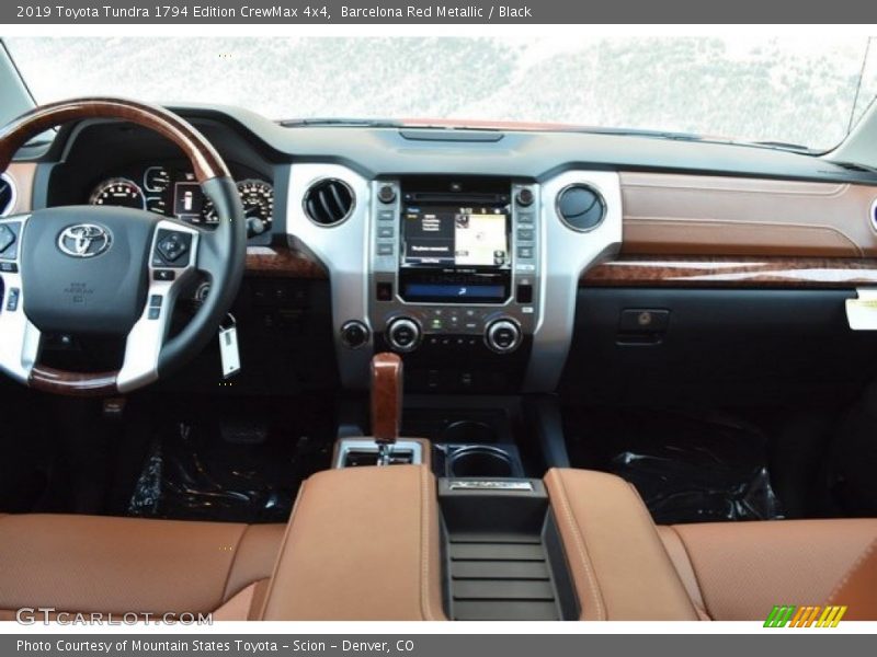 Barcelona Red Metallic / Black 2019 Toyota Tundra 1794 Edition CrewMax 4x4