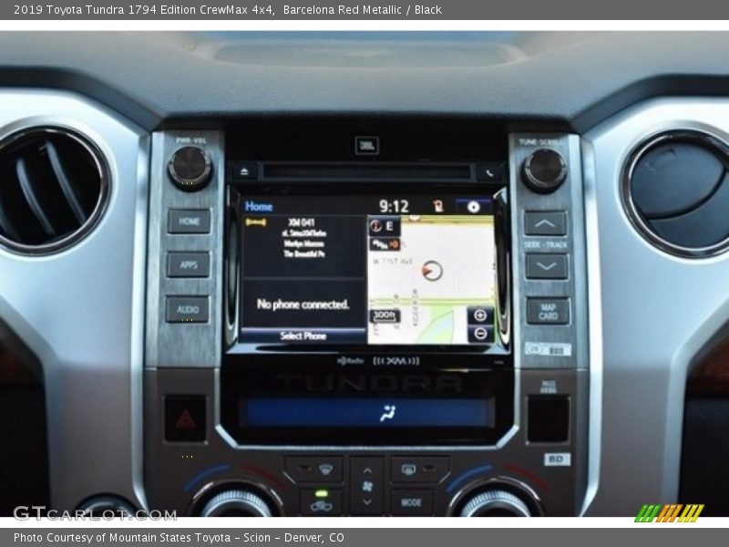 Barcelona Red Metallic / Black 2019 Toyota Tundra 1794 Edition CrewMax 4x4