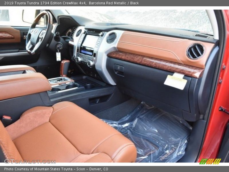 Barcelona Red Metallic / Black 2019 Toyota Tundra 1794 Edition CrewMax 4x4