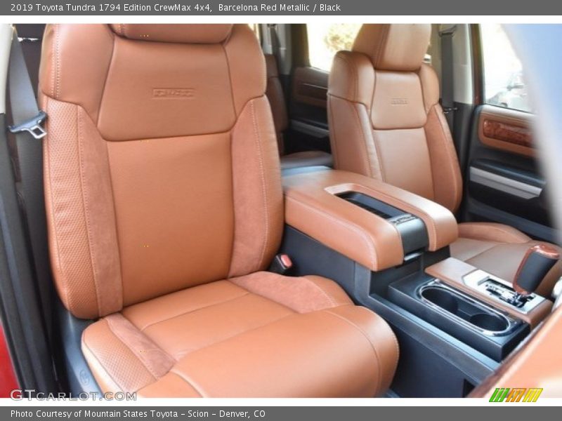 Barcelona Red Metallic / Black 2019 Toyota Tundra 1794 Edition CrewMax 4x4