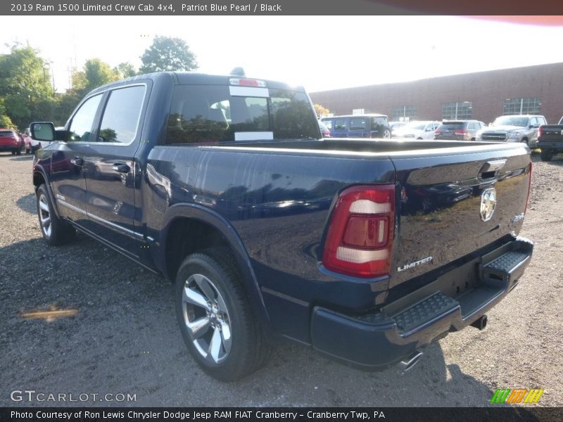 Patriot Blue Pearl / Black 2019 Ram 1500 Limited Crew Cab 4x4