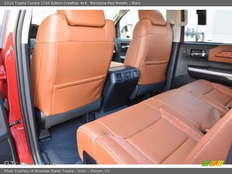 Barcelona Red Metallic / Black 2019 Toyota Tundra 1794 Edition CrewMax 4x4