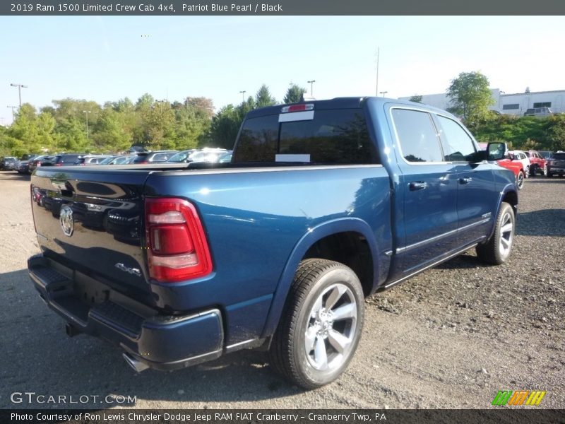 Patriot Blue Pearl / Black 2019 Ram 1500 Limited Crew Cab 4x4