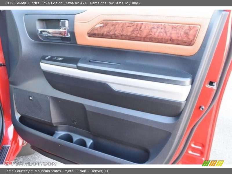 Barcelona Red Metallic / Black 2019 Toyota Tundra 1794 Edition CrewMax 4x4