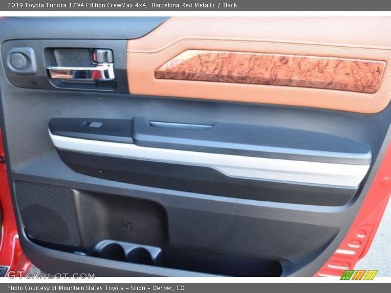 Barcelona Red Metallic / Black 2019 Toyota Tundra 1794 Edition CrewMax 4x4