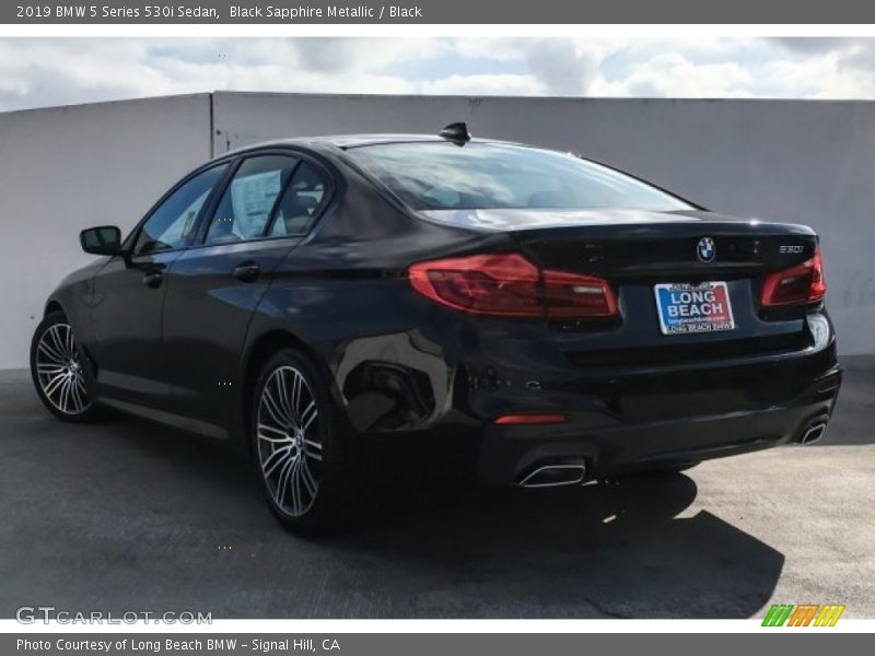 Black Sapphire Metallic / Black 2019 BMW 5 Series 530i Sedan