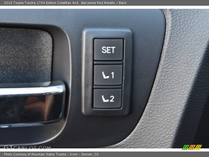 Barcelona Red Metallic / Black 2019 Toyota Tundra 1794 Edition CrewMax 4x4