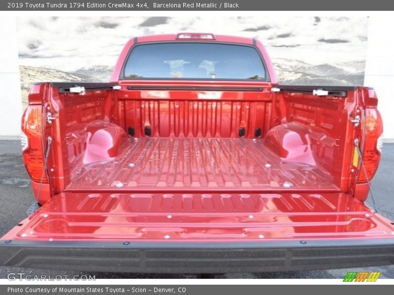 Barcelona Red Metallic / Black 2019 Toyota Tundra 1794 Edition CrewMax 4x4