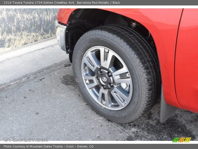 Barcelona Red Metallic / Black 2019 Toyota Tundra 1794 Edition CrewMax 4x4