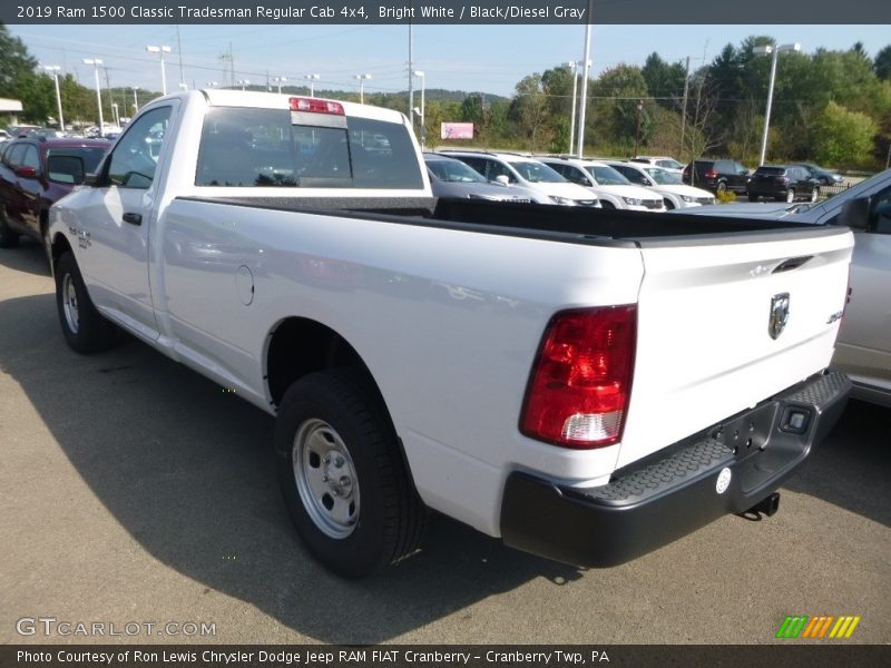 Bright White / Black/Diesel Gray 2019 Ram 1500 Classic Tradesman Regular Cab 4x4