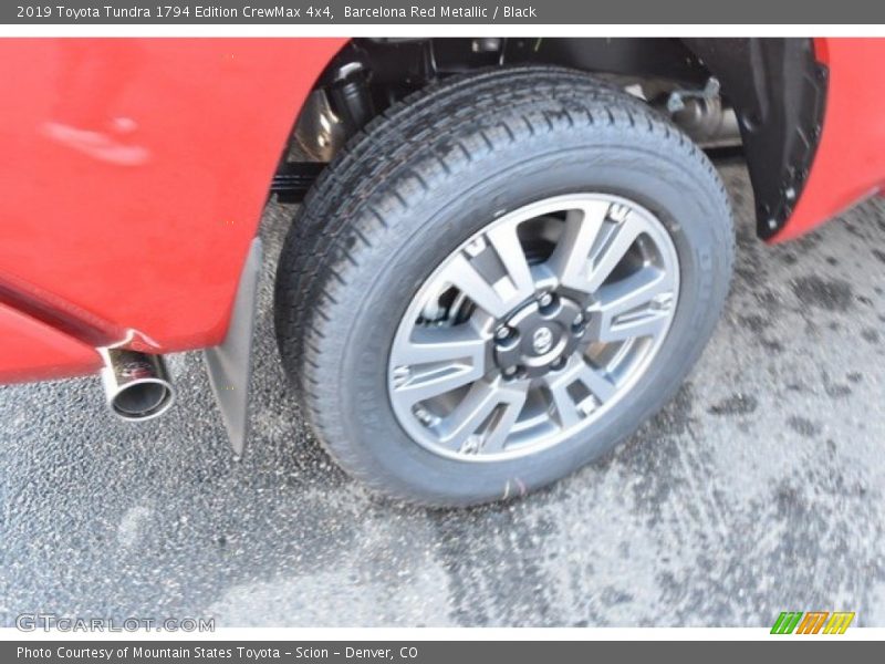 Barcelona Red Metallic / Black 2019 Toyota Tundra 1794 Edition CrewMax 4x4
