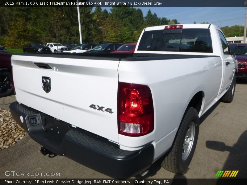 Bright White / Black/Diesel Gray 2019 Ram 1500 Classic Tradesman Regular Cab 4x4