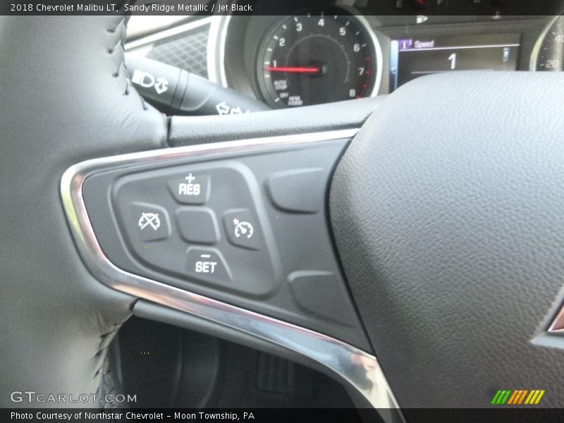 Sandy Ridge Metallic / Jet Black 2018 Chevrolet Malibu LT