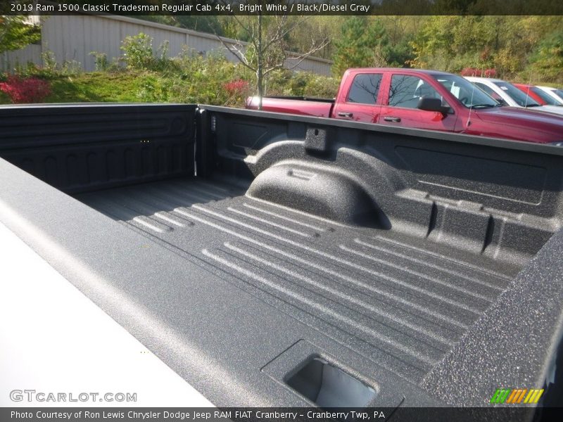Bright White / Black/Diesel Gray 2019 Ram 1500 Classic Tradesman Regular Cab 4x4