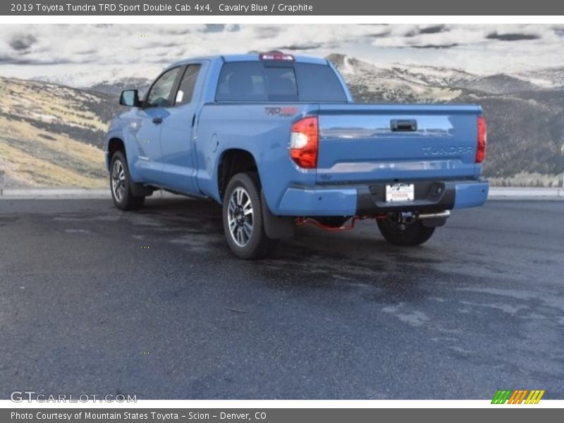 Cavalry Blue / Graphite 2019 Toyota Tundra TRD Sport Double Cab 4x4