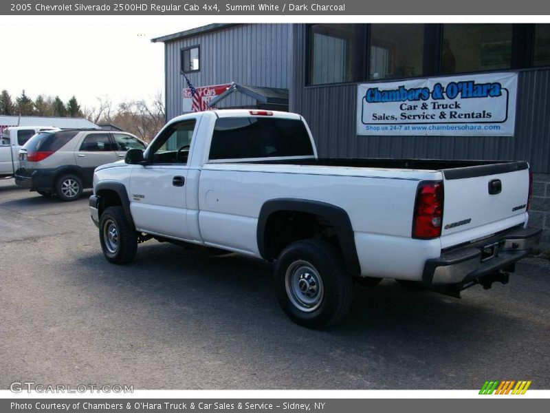 Summit White / Dark Charcoal 2005 Chevrolet Silverado 2500HD Regular Cab 4x4