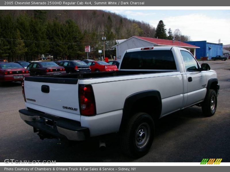 Summit White / Dark Charcoal 2005 Chevrolet Silverado 2500HD Regular Cab 4x4