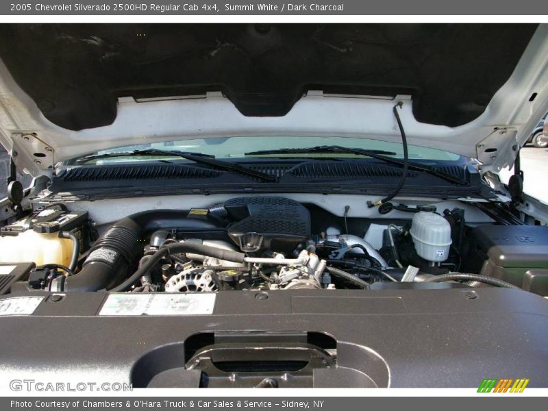 Summit White / Dark Charcoal 2005 Chevrolet Silverado 2500HD Regular Cab 4x4