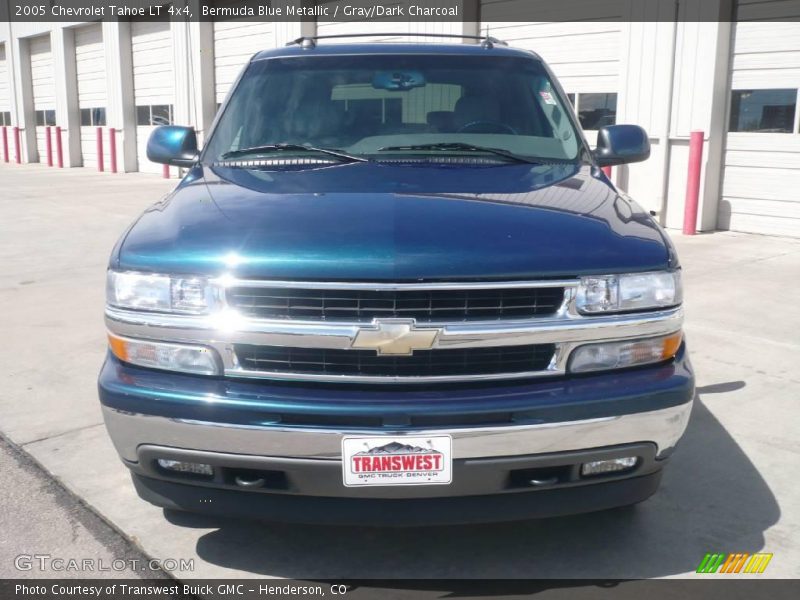 Bermuda Blue Metallic / Gray/Dark Charcoal 2005 Chevrolet Tahoe LT 4x4