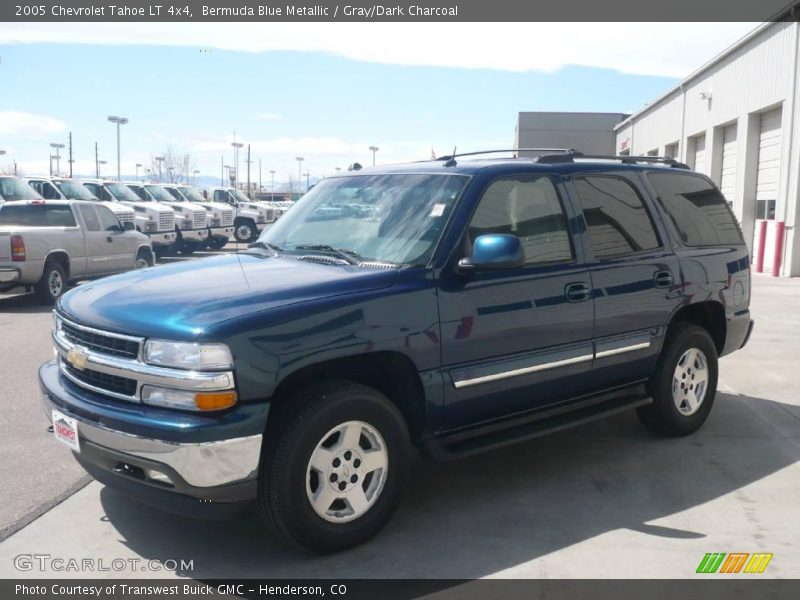 Bermuda Blue Metallic / Gray/Dark Charcoal 2005 Chevrolet Tahoe LT 4x4